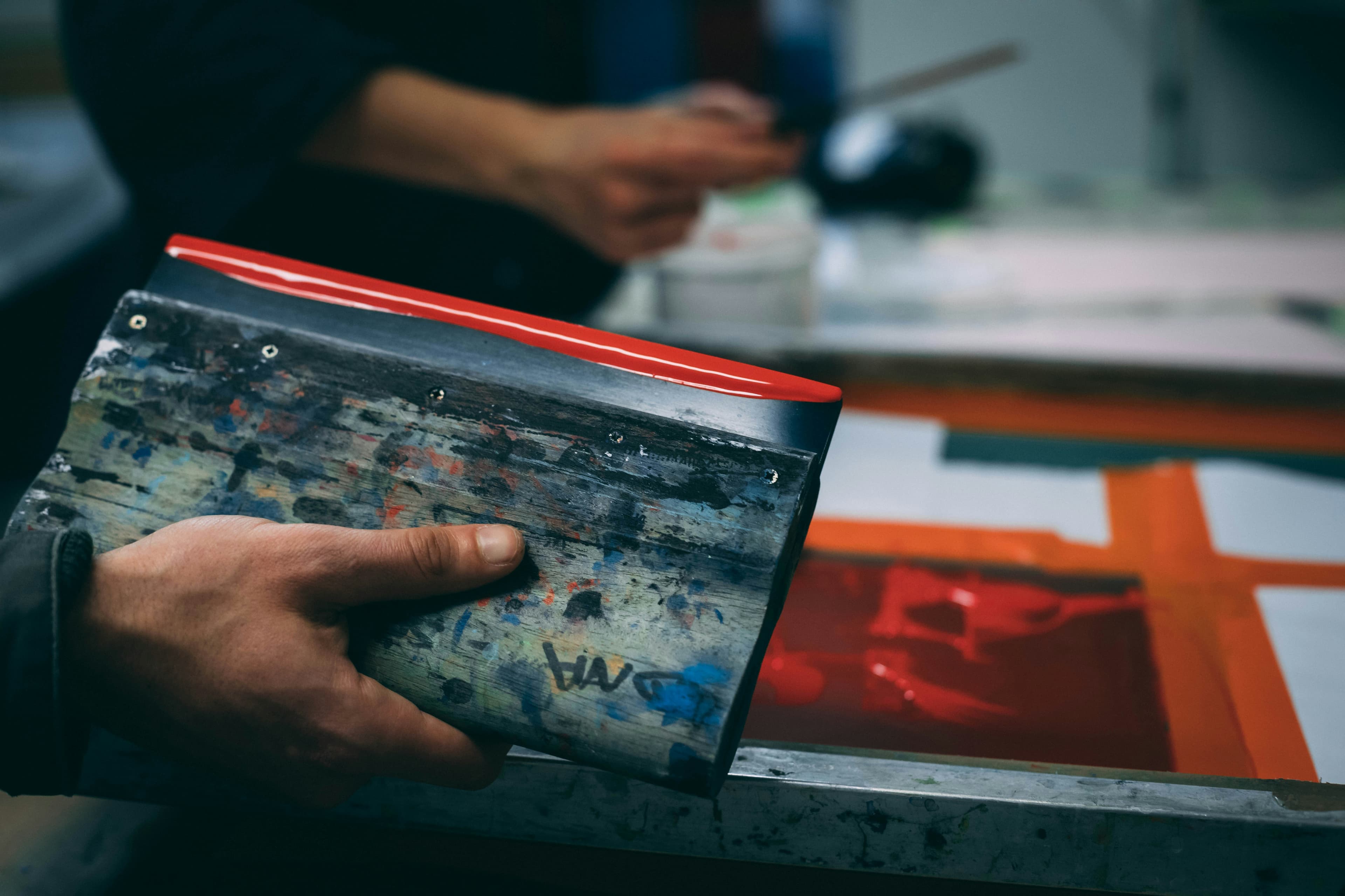 Printmaking artworks