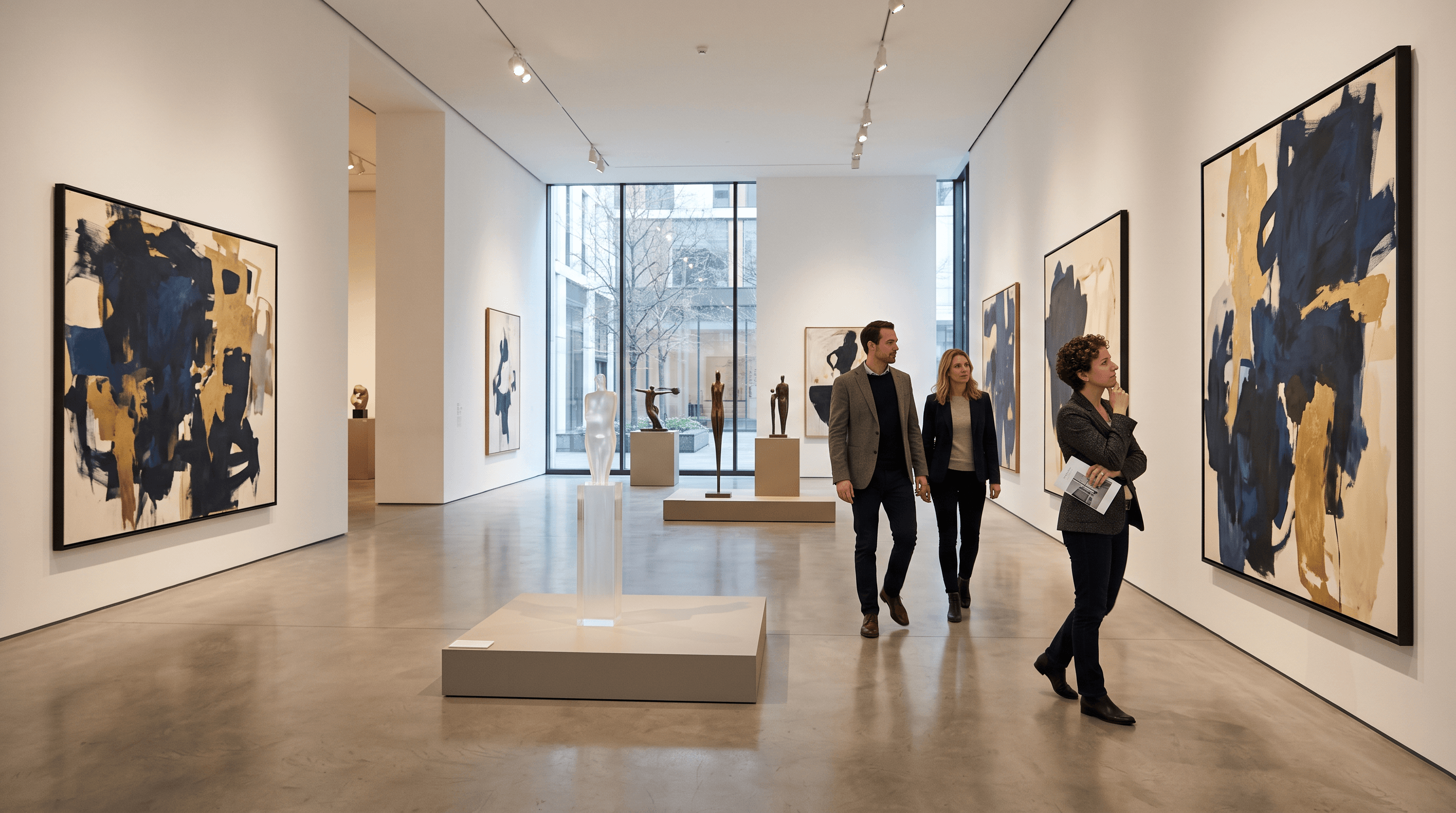 Art gallery exhibition